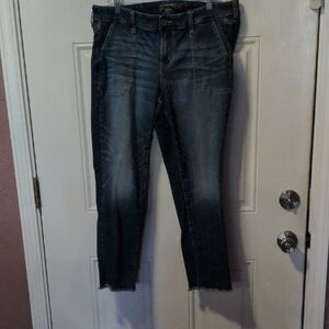 Torrid Dark Blue Ankle Jeans